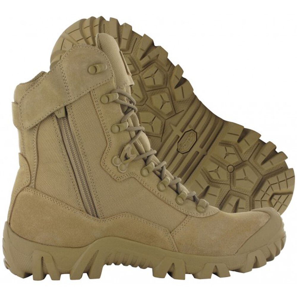 Vibram Sole Magnum Hawk 8.0 Desert Mens Military Boots Brown Australia (YAN740218)